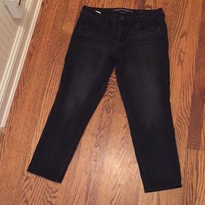 American Eagle BLACK SKINNY JEANS